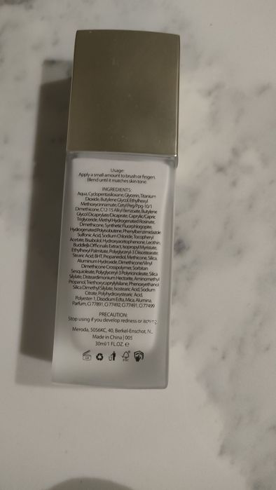 Base Meroda Changing Foundation SPF 30 - Usada Pouco449828693685708801