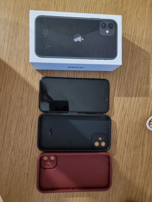 Iphone 11 - czarny, Używany 64gb