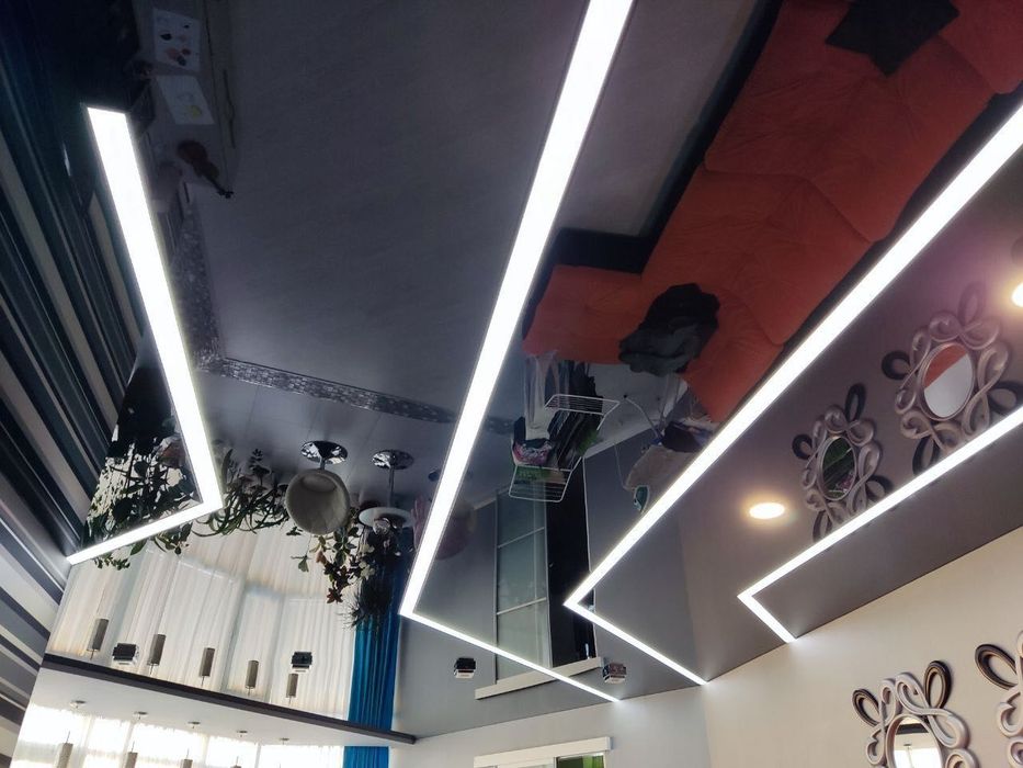 Светящиеся потолок! Натяжні стелі/монтаж/ремонт/ Гарантія!