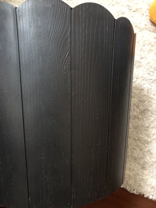 Vaso plástico preto