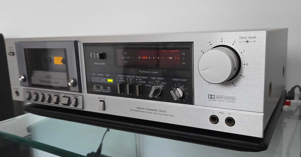 technics m260 magnetofon 3HEAD