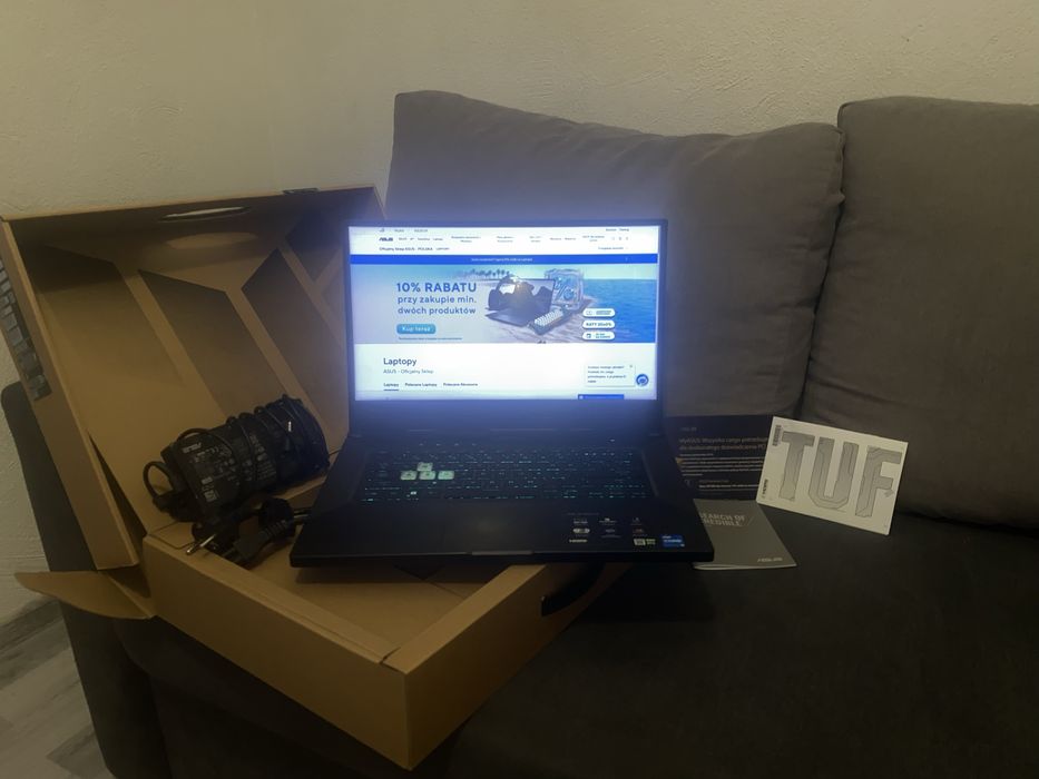 Laptop Gamingowy Asus TUF Dash F15