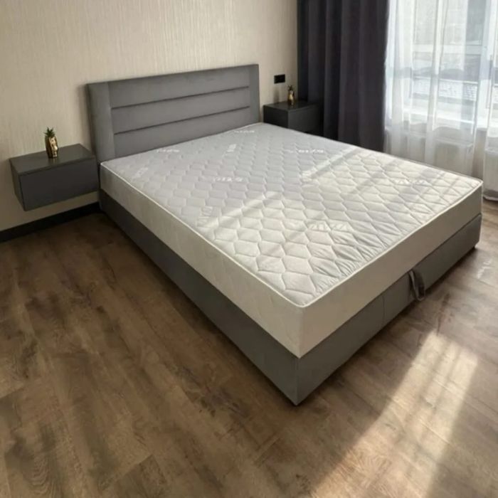 ‼️Двуспальная мягкая кровать с матрасом подьемниками и коробом . Одесса