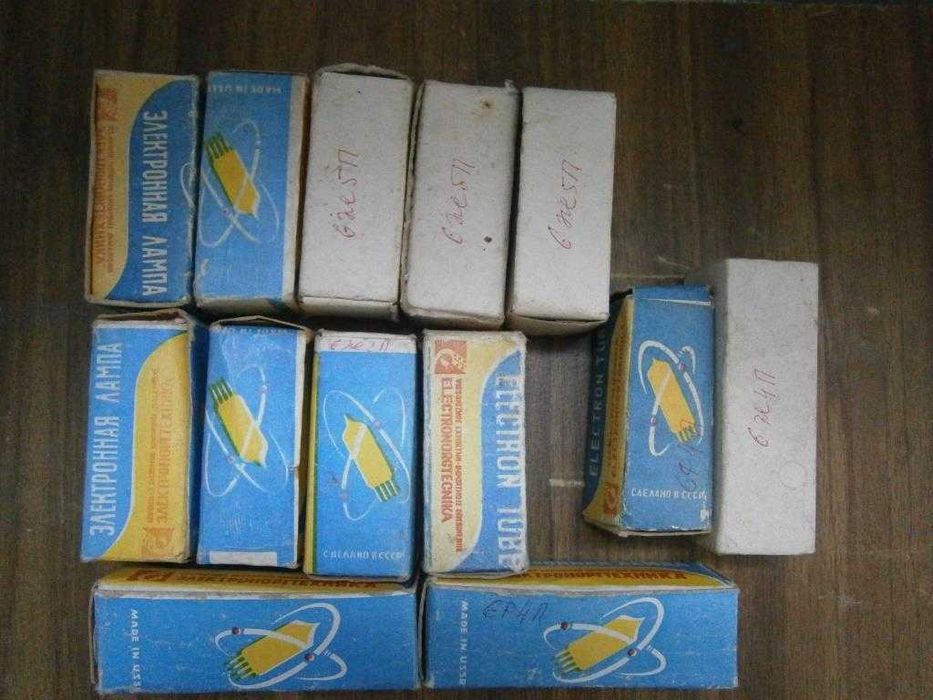 Радиолампы 5Ц4С и другие