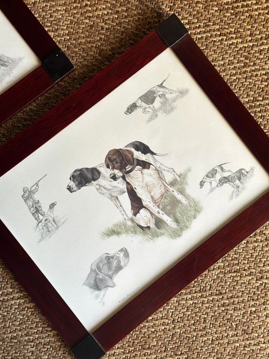 Dog Paintings: Setters and Pointers446032999130736641