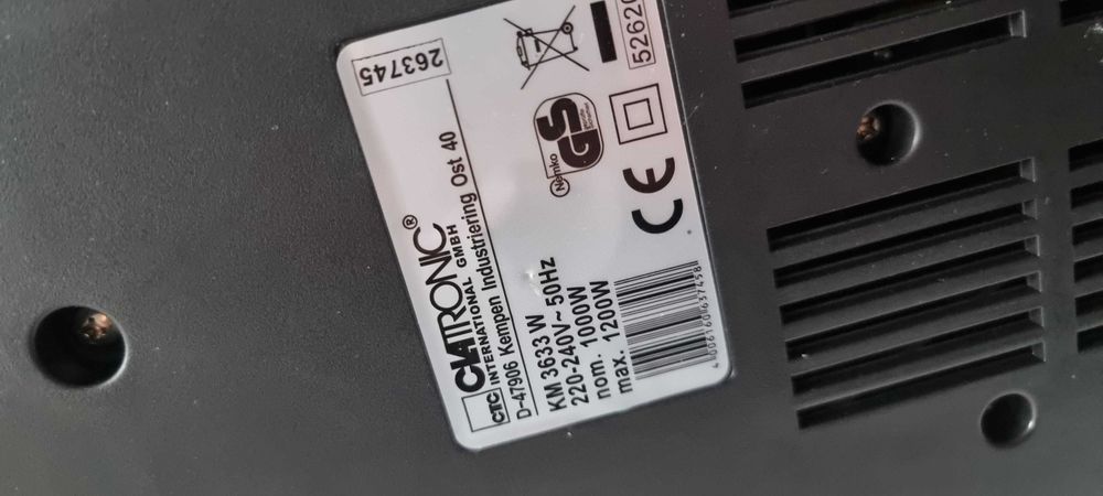 Robot planetarny Clatronic KM3633W – sprawny, mało używany