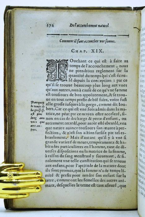 1ª Edição MUITO RARA, Medicina-Hermafroditas, partos de mulheres. 1612