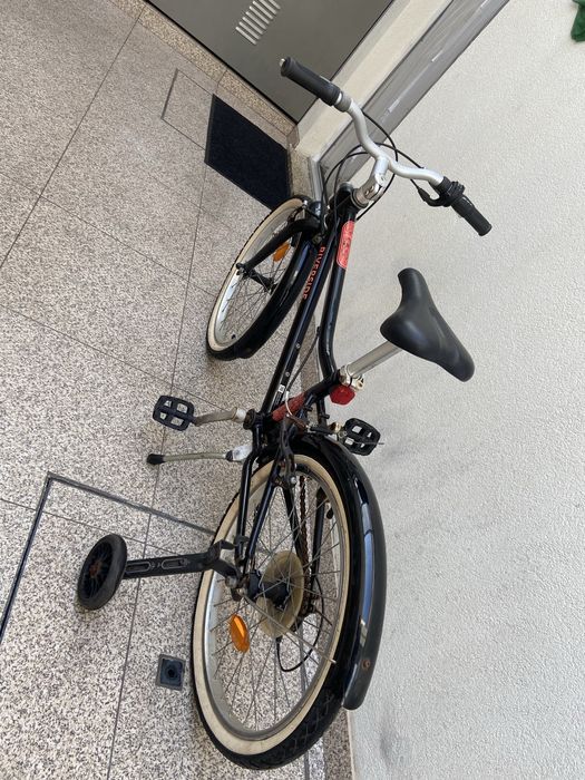 BICICLETA infantil menina 20" PRETO