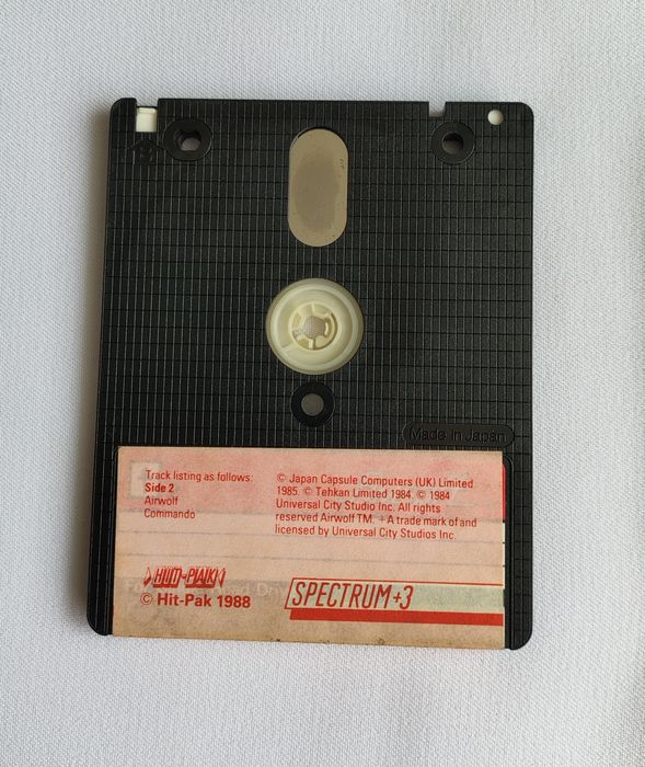 Best of Elite Vol 1 ZX Spectrum +3 (Commando, Bomb Jack) dyskietka CF2