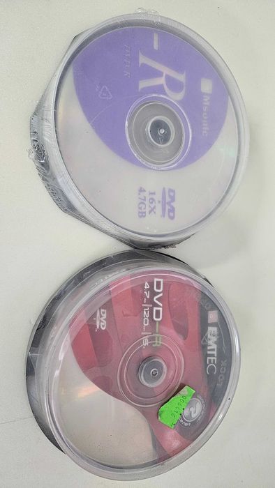 Płyty DVD EMTEC 4,7GB x10szt + 10szt gratis