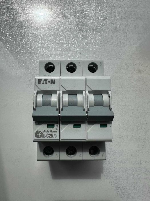 Автомати Hager,Schneider,Eaton 10А,16А,25А,32А  Реле диференційне EAC 25А