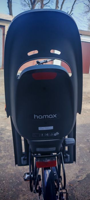 Fotelik rowerowy Hamax Zenith na bagażnik