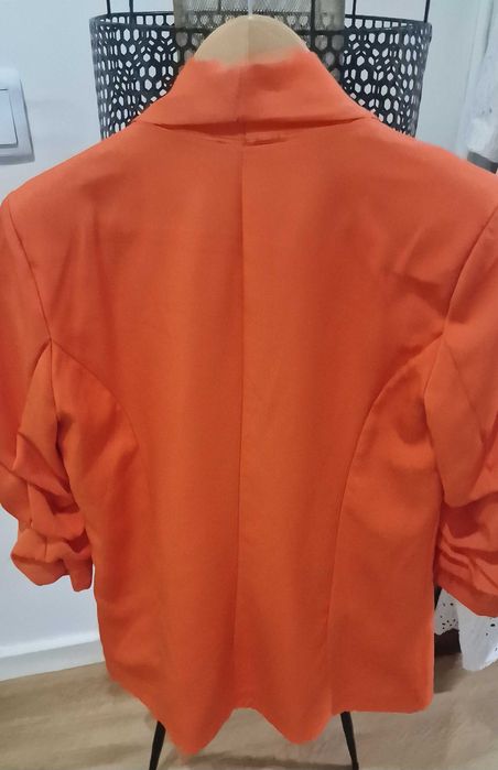Blazer cor de laranja