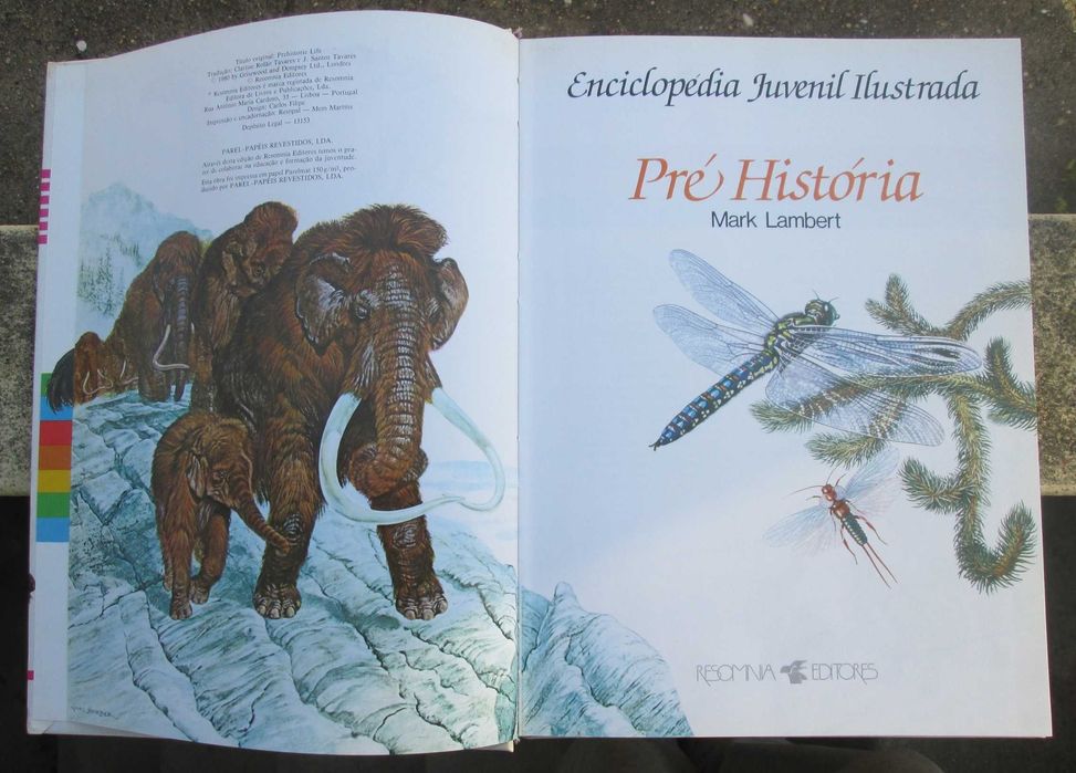 Enciclopédia Juvenil Ilustrada, Pré-História (1980)