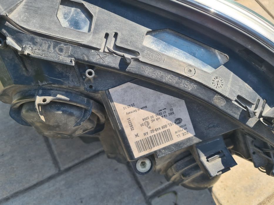 Przednia prawa lampa H7 BMW 5 E60 sedan E61 kombi po liftingu 2007-2012r