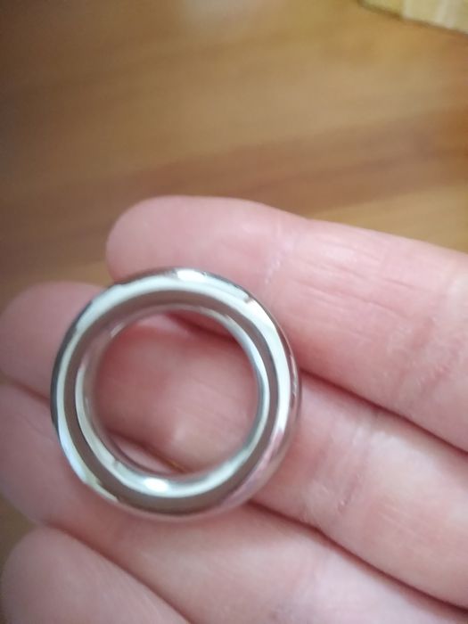 Anel de 18 mm de diâmetro em aço inoxidável