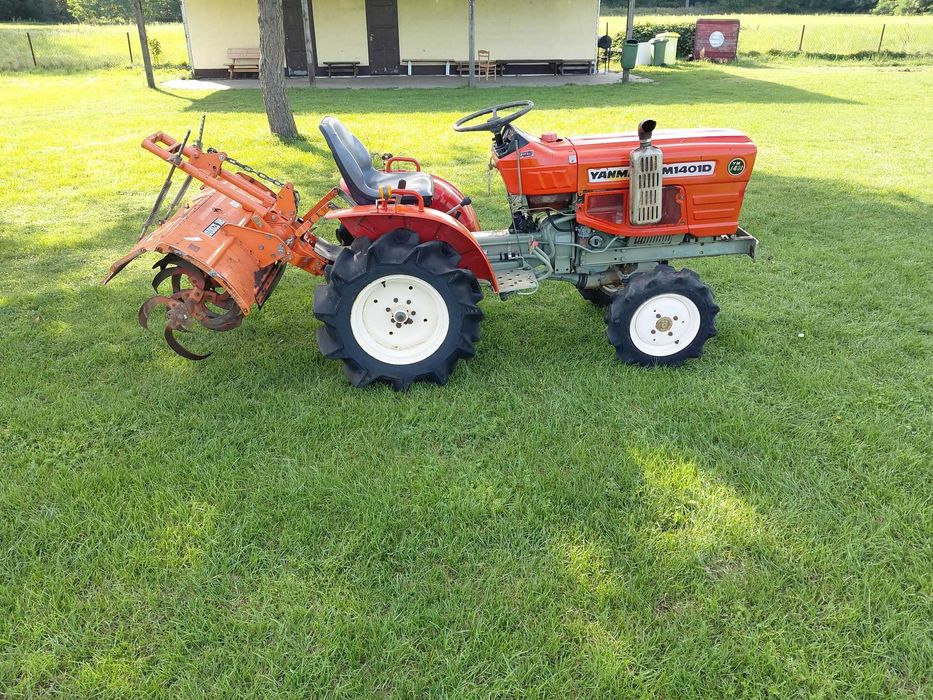 Traktor ogrodowy Yanmar YM 1401D 14KM 3 cylindry 4x4 ZESTAW