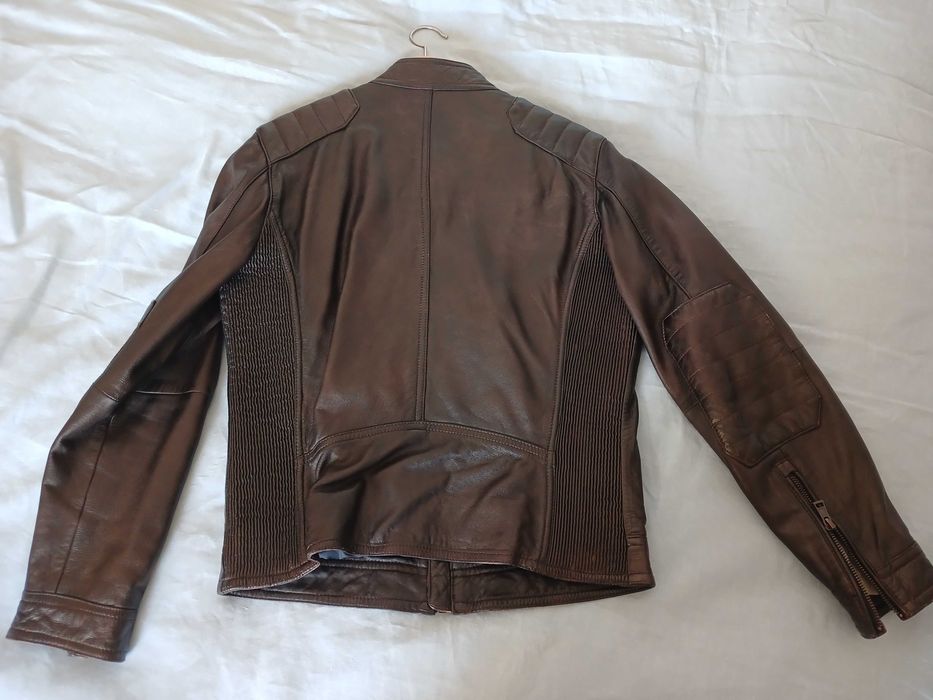 Casaco  de couro