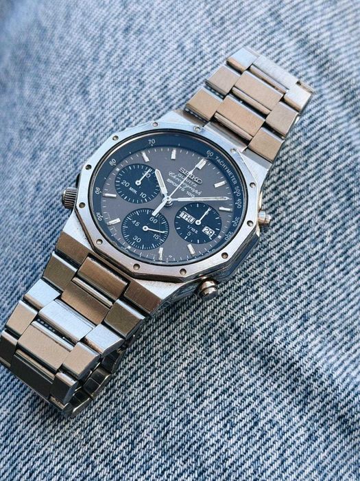 Seiko Quartz Chronograph “Royal Oak” Ref. 7A38-7020 de 1983