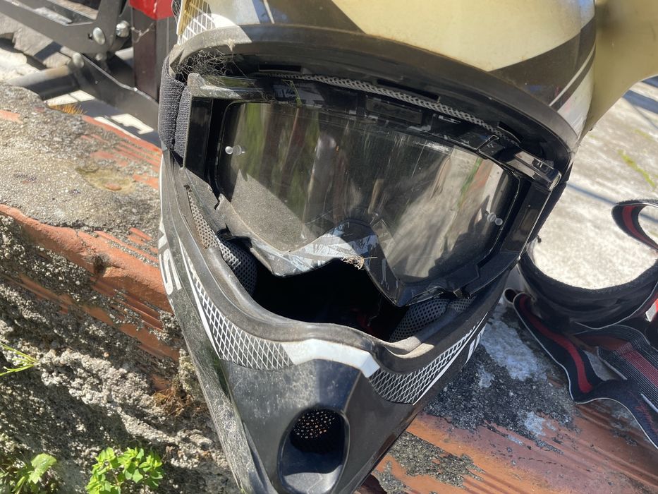 Enduro/ motocrosse material variado