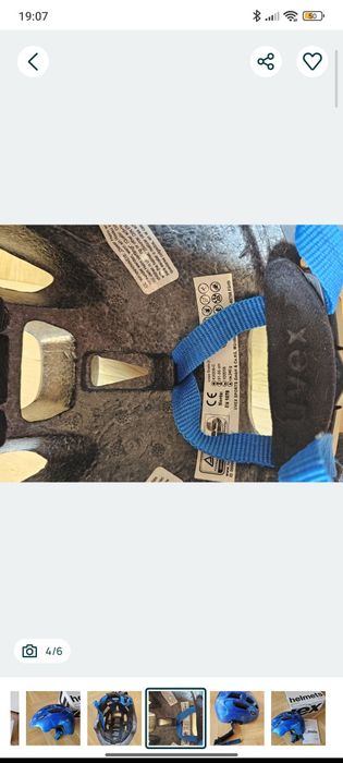 Kask dziecięcy rowerowy