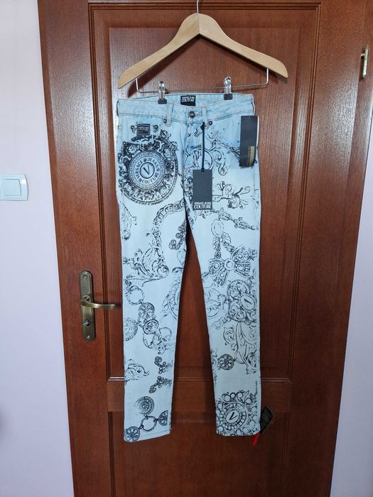 Nowe dżinsy damskie Versace Jeans rozmiar XS/S W29/30 oryginalne