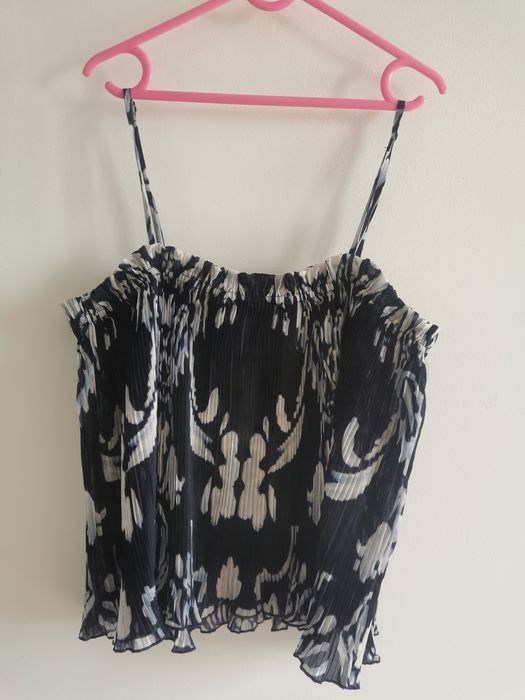 Bluzka plisowana nowa hm