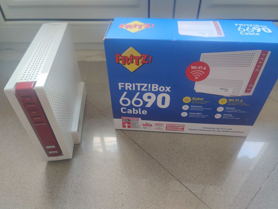 FRITZ!Box 6690 Cable – WiFi 6 | DOCSIS | 2.5G LAN