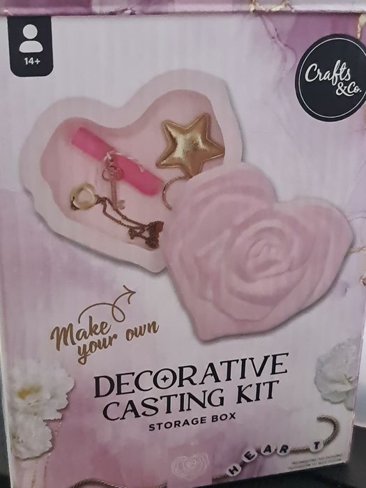 Pudełeczko z różą do własnoręcznego wykonania