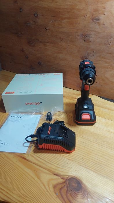 Шуруповерт Dnipro-M CD 200BC KIT без АКБ та ЗП