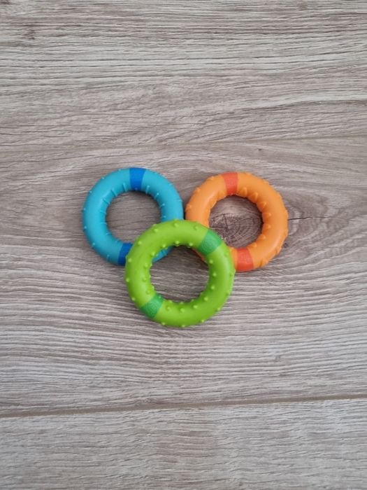 Fat brain toys kółka magnetyczne gryzaki sensoryczne