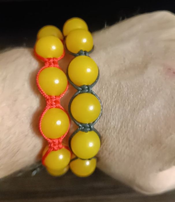 Браслет,бурштин прес