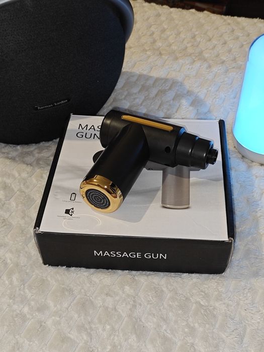 Перкуссионный массажер massage gun вибромассажер мелкий опт