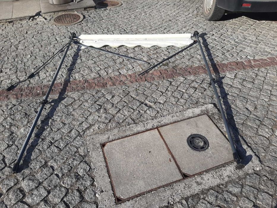 Markiza roleta balkonowa ogrodowa tarasowa na działkę  150 cm VidaXL