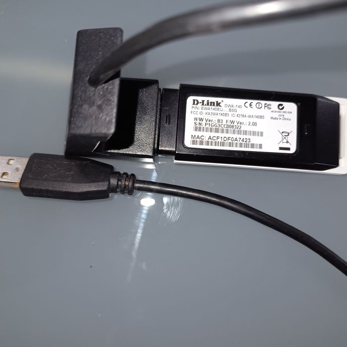 Adaptador de Rede Wireless D-Link N150 DWA-125 - USB