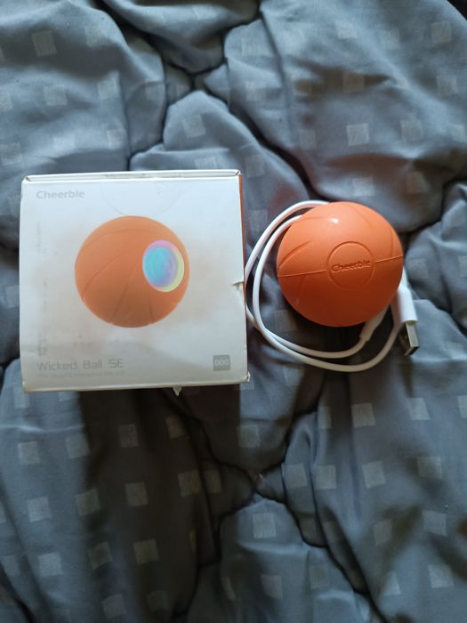 Шлея для собак ошийник  світлодіодний M і поводок іграшки для тварин