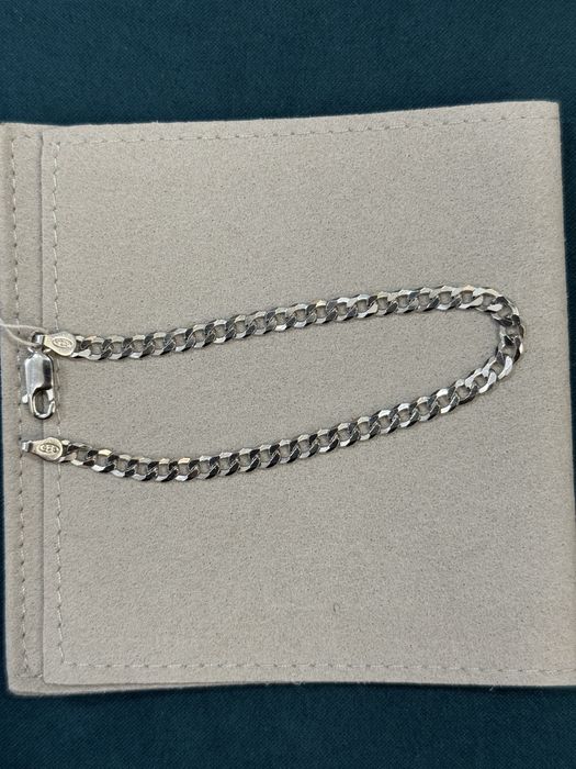 Срібний браслет 925 проба панцерка