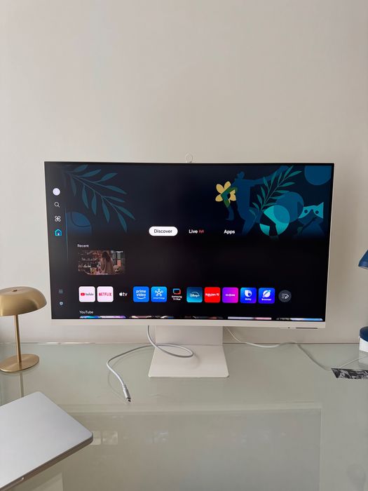 Monitor SAMSUNG Smart Monitor M80D LS32DM80 (32" - 60 Hz - 4K UHD - Branco)