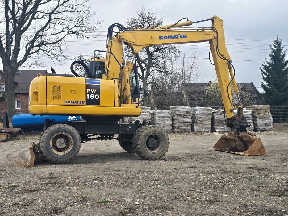 Komatsu PW160 7 koparka kołowa