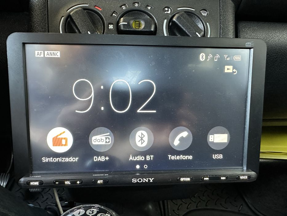 Rádio Sony XAV-AX8050D 1 din car play android auto