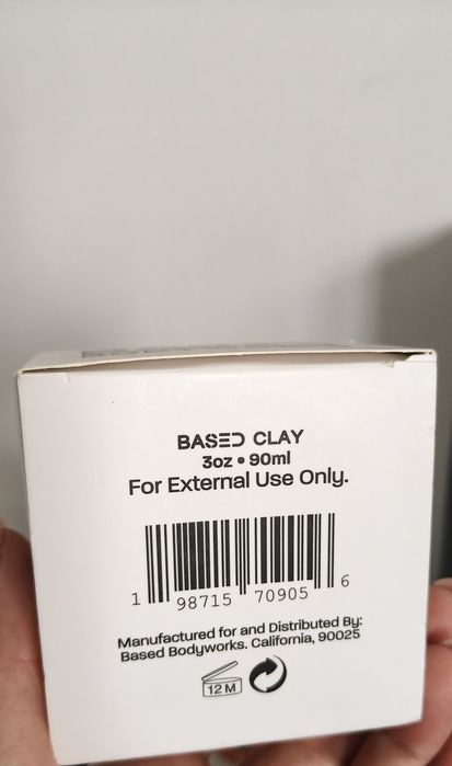 Glinka Based Bodyworks - Based Clay (90ml) Dębno • OLX.pl