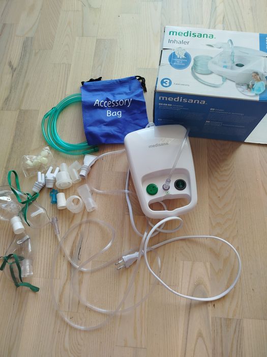Inhalator nebulizator medisana in500 500 kompaktowy compact 0.2 ml/min