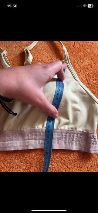Top, stanik sportowy Victorias Secret Pink M