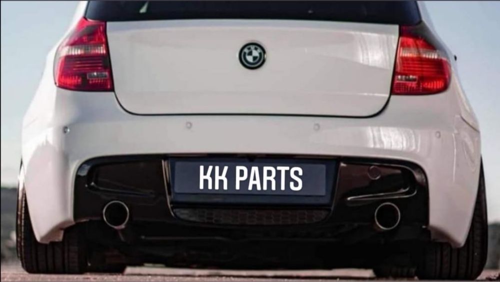 SPOILER DIFUSOR DE ESCAPE  PALA ABA AVENTAL BMW SÉRIE 1 E81 3 PORTAS E87 5 PORTAS LOOK 135I  M PERFORMANCE