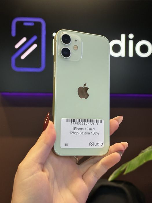 iPhone 12 mini 128GB Zielony - bateria 100% - gwarancja 12 mies. - rozliczenie starego iPhone’a