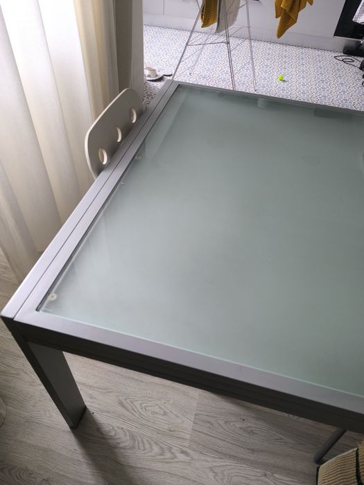 Mesa extensível retangular