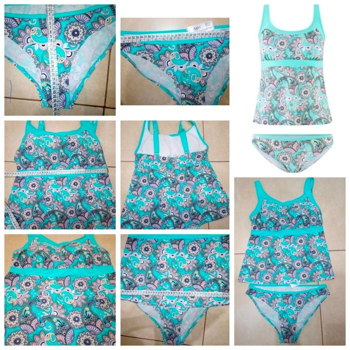 Лот  6 жіночих речей 48р,  куртка, джинси, купальник, ромпер, шапки