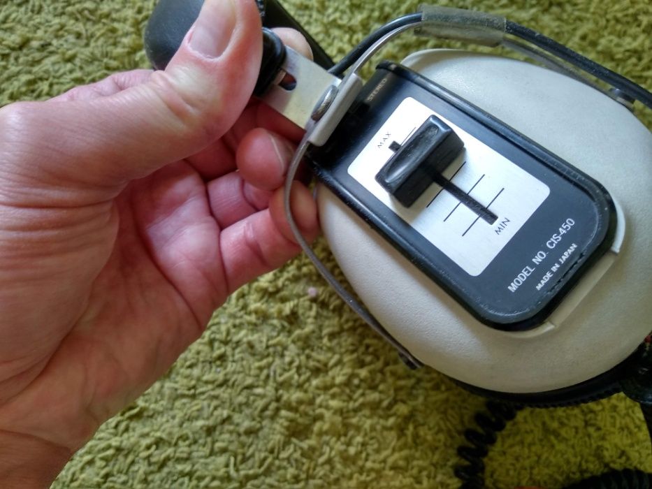 Słuchawki retro Hi Fi lata 70. Made in Japan