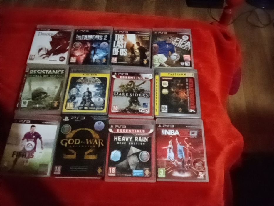 Pack de 12 jogos PlayStation 3