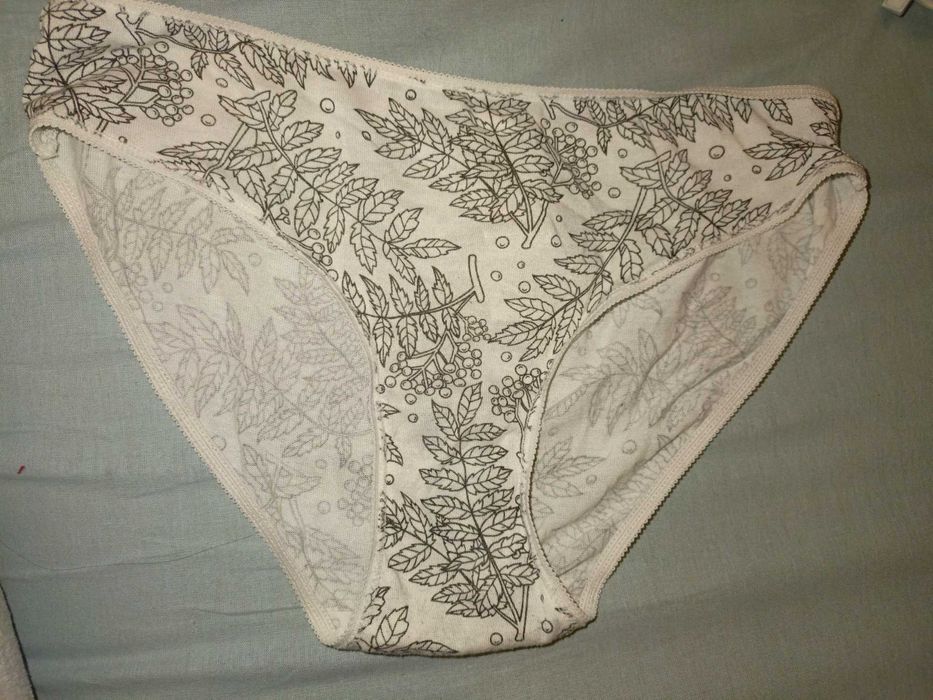 Majtki biało czarne xxl